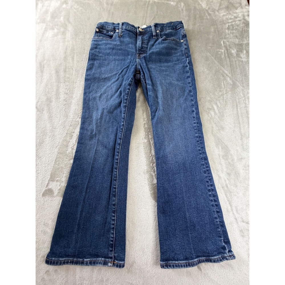 Madewell Flare Jeans Mens 32 Blue Denim Stretch Casual Pants